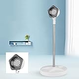 Occupiedpet Hair Dryer Stand, Adjustable Height Floor Stand with Rotatable Head, Aluminum Blow Dryer Holder for Hands-less Use in Home Salon - Image 3