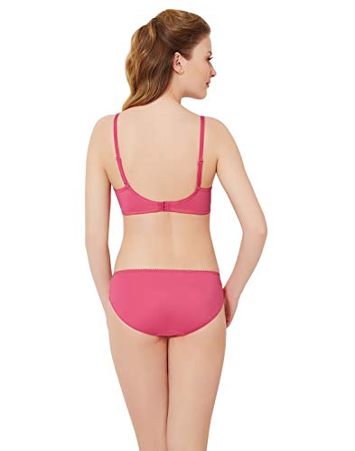 Image of Amante Lace Padded Non-Wired Full Coverage T-Shirt Bra