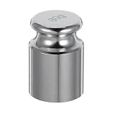 Supvox Kalibriergewicht 80g Kalibriergewichte aus Verchromtem Stahl Silber Wiederverwendbar und Tragbar für Industrielle Produktion und Labore
