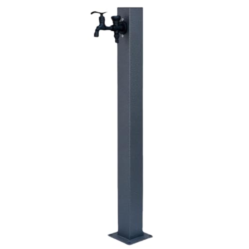 Fontaine extérieure en acier inoxydable 304 pour jardin avec isolation antigel