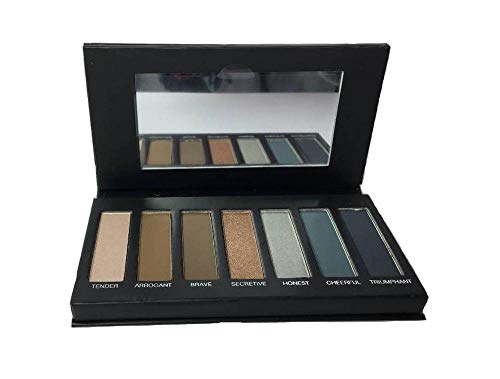 Birsppy Younique Moodstruck Addiction Shadow Palette 4 Cool Shades of Copper and Teal