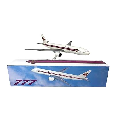 Flight Miniatures Thai (77-05) 777-200 1:200 Scale - Plastic Snap-Fit Model Airplane - Collectible Replica of Thai Airlines Aircraft - Part# ABO-77720H-008