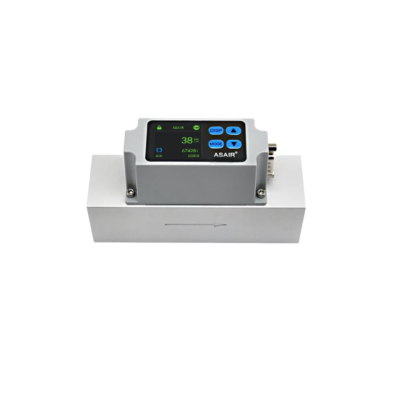 AMS3 Large Range 6000L/min High Accuracy Thermal Gas Flow Meter Air Oxygen Nitrogen RS485 NPN Analog Voltage Output Flowmeter