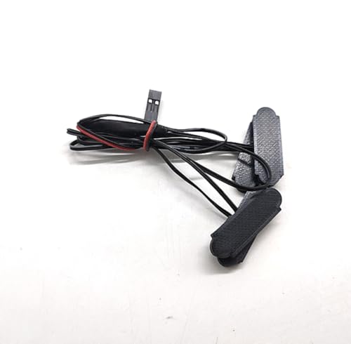 Palumma Luz de arco de rueda para coche Axial 1/10 SCX10 III Jeep CJ-7 RC, kit de luz LED Rock compatible con Axial 1/10 SCX10 III Jeep CJ-7 RC