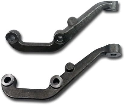 V-8 5-Lug Steering Arms, Fits 1962-67 Chevy II Nova, Front Upper Steering Arm, 2 Count
