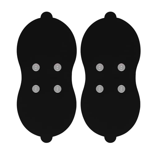 Rainsylvas Heating TENS Unit Replacement Pads, 2 Pack Reusable Wireless TENS Pads, Only Compatible with Rainsylvas TENS Unit with Heating