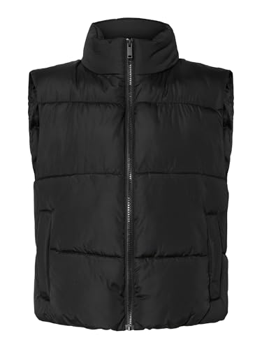 Chaleco acolchado sin mangas mujer PIECES Pcbee corto para invierno y otoño