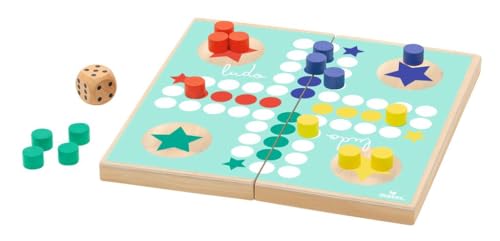 Moses. Ludo Kinderspiel für zuhause und unterwegs Outdoor Brettspiel mit Magnetverschluss zum Mitnehmen Zeitloser Spieleklassiker für Kinder ab 4 Jahren