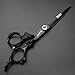 6/7 inch Hairdressing Scissors Set Barber Shop Hair Beauty Shears Styling Tools (6-inch flat)