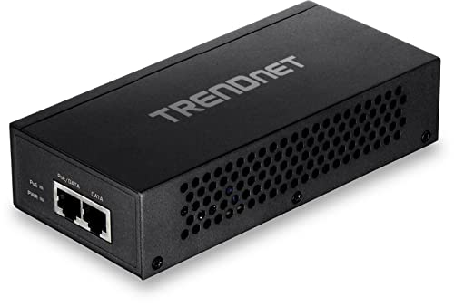 Image of TRENDnet 65W 4-Port Gigabit PoE+ Injector (TPE-147GI) and TRENDnet Gigabit Ultra PoE+ Injector (TPE-117GI) Bundle