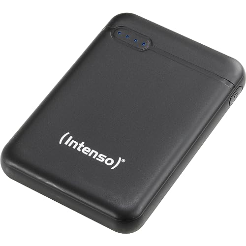Intenso Powerbank XS 5000, externes Ladegerät (5000mAh, geeignet für Smartphone/Tablet PC/MP3 Player/Digitalkamera) schwarz
