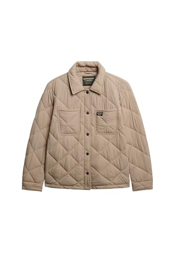 Superdry Blousons et vestes quilted chore liner 2wg humus beige L