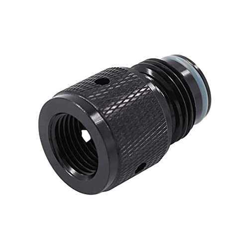 Gurlleu Universal Paintball Tank Co2 Cga320 Adapter To 88G Cartridge Capsule Threaded Converter #TOP2