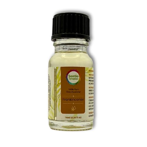 Aceite Esencial de Incienso (Frankincense) – 10 ml | Equilibrante y Calmante Natural | Origen Omán – Sentio Terapias