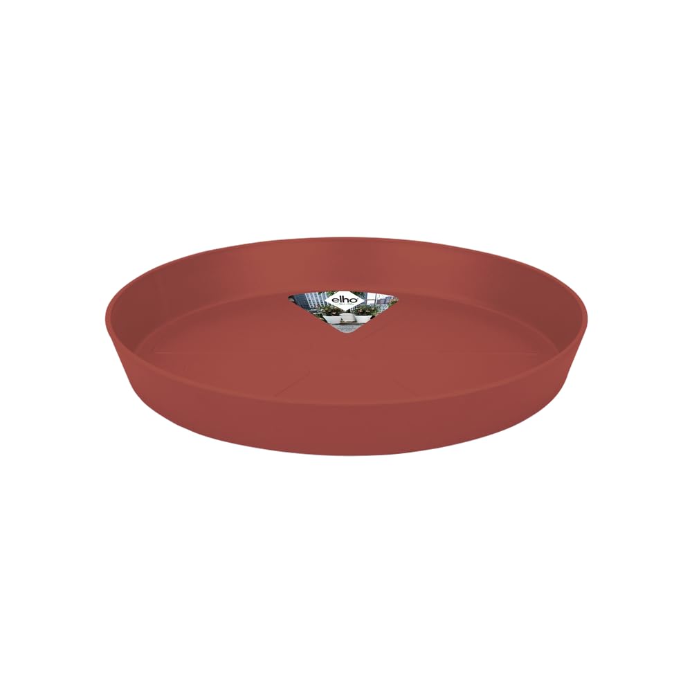 elho Loft Urban Saucer Round 34 - Saucer for Outdoor & Accessories - Ø 34.3 x H 5.0 cm - Beige/Mushroom Beige — view 18