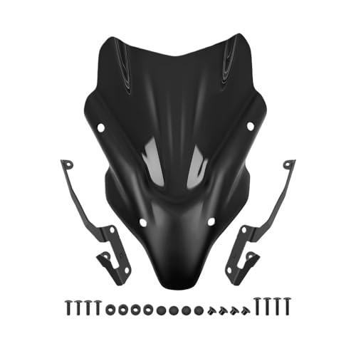 Déflecteur pare-brise moto pour touring sport MT-07 anti-fatigue cervicale 21-24