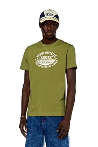 Diesel T-diegor-k60 Camiseta, 5bk-0grai, XXS para Hombre