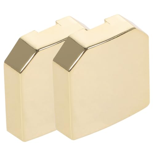 HEMOTON Metronome Metal Part Replacement 2pcs Mechanical Metronome Block for Universal