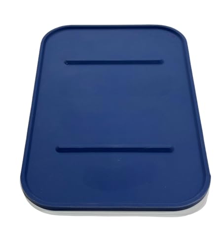 Image of ZENITH Steam Iron Protective Rest Pad, Felt pad, Heat Resistant Iron Tray Mat, 22.5 x 15 cm,Suitable for all types of Household and Industrial Irons like silver star ES 300L etc. Blue (SET OF 2)