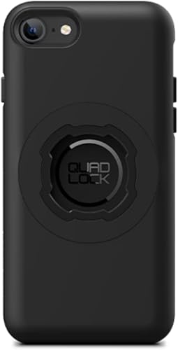 Funda de teléfono MAG Quad Lock para iPhone SE (3ª / 2ª generación) Negra