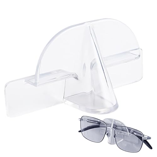 Soporte de pared para gafas, soporte transparente para gafas de sol, soporte para gafas, soporte para gafas para entrada, sala de estar, dormitorio, Atributo único, Refer to description