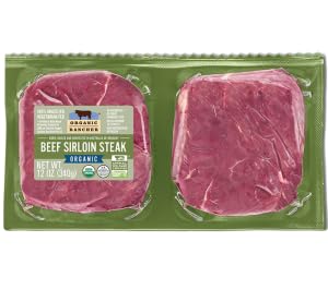 Organic Rancher Organic Beef Top Sirloin Steak, 12 Oz