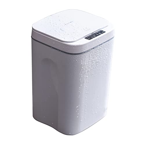 Bote de basura inteligente Happyyami con sensor y tapa USB