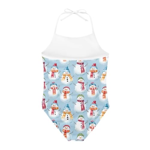 Image of Christmas Holiday One-Piece Swimsuits Beach Swimwear Bathing Suit for 3-10 Years Girls