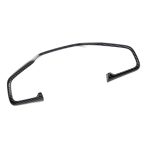 Dreamseek Steering Wheel Cover Strip Trim for 10th Gen Honda Civic 2016 2017 2018 2019 2020 2021 Interior Steering Wheel Decoration Sticker Carbon Fiber Style
