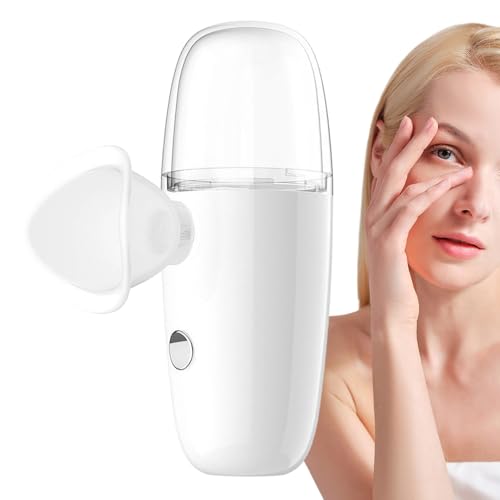 Portable Eye Mister - Dispositivo de limpieza de ojos, cuerdas para los ojos Mister | Pulverizador de humedad de los ojos, herramienta de caída portátil, párpados, carga USB, para