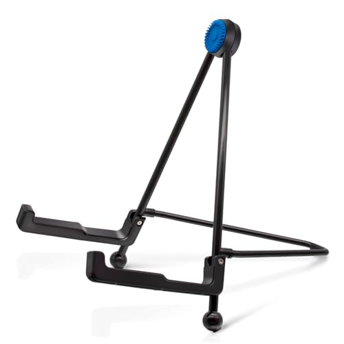 Guitar Stand - Foldable Guitar A-Frame Stand, Portable Solid Steel Guitar Floor Stand for...