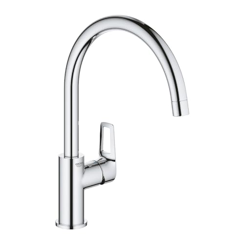 GROHE Mitigeur Monocommande Evier Bec C Bauloop 31368001 (Import Allemagne) Chromé