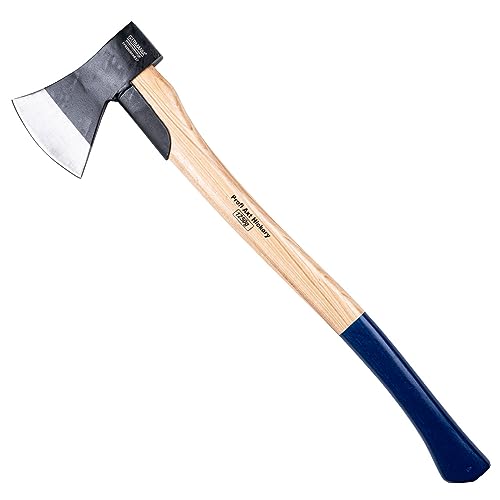 Germania Axt 1250 g mit 64 cm Hickory-Stiel & Stielschutz/zum Spalten von Holz – Bild 3