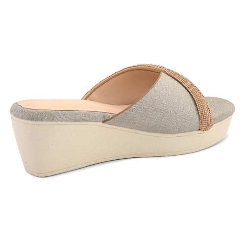 Image of Centrino Women's Sandals | Soft Cushioned Footbed for Extra Comfort | Stylish & Elegant Look for Ladies | Fashionable & Durable Sandal Comfort & Quality (9417)