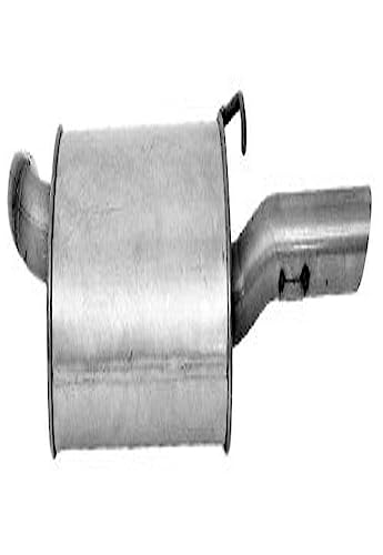 Image of Walker Quiet-Flow SS 54665 Direct Fit Exhaust Muffler Assembly 2 inch Inlet (ID) 2 inch Inlet (OD) 2.25 inch Outlet (OD) for Ford Fusion