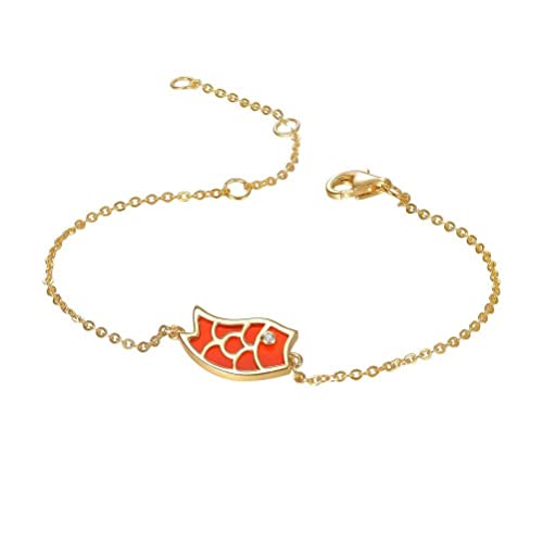 Bracelet en argent S925 pour femmes serti d'une agate rouge