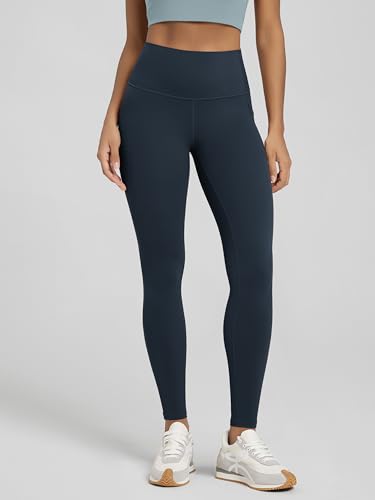 Image of ODODOS Buttery Soft Lounge Yoga Leggings with Pockets for Women 23 inch / 25 inch /28 inch High Waist Yoga Pants