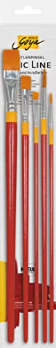 Solo Goya Basic Line 47370 Brush Set Synthetic Mixed