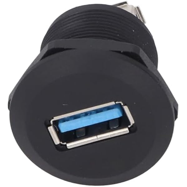 Naroote USB 3.0 Panel Mount Secure Threaded Connector Водонепроницаемый для суровых условий