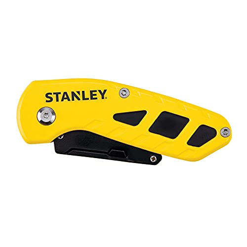Stanley Dobrável, Estilete Adulto Unissex, Amarelo (Yellow), MÉDIO