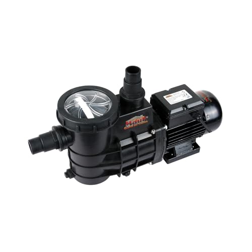 Mauk Schwimmbadpumpe 320 W – selbstansaugende Poolpumpe mit Vorfilter, 7.500 l/h Förderleistung, IPX4, für Sandfilteranlage, 32/38 mm Anschluss, kompatibel mit Intex & Bestway Pools Mauk Schwimmbadpumpe 320 W – selbstansaugende Poolpumpe mit Vorfilter, 7.500 l/h Förderleistung, IPX4, für Sandfilteranlage, 32/38 mm Anschluss, kompatibel mit Intex & Bestway Pools