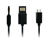 Couleur : Noir Swiss Charger SCC10013 Câble Micro USB Noir