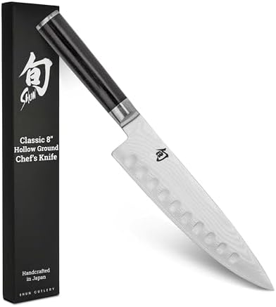 Shun Classic 8" Hollow Ground Chef's Knife - Thumbnail 3