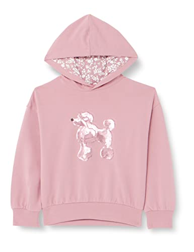 s.Oliver Mädchen 2127384 Sweatshirt mit Kapuze, PINK, 116/122