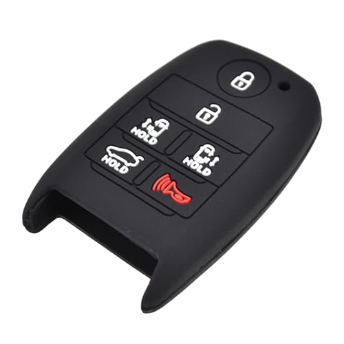 Coque de protection pour clé Kia Sedona 2015-2018 étui noir