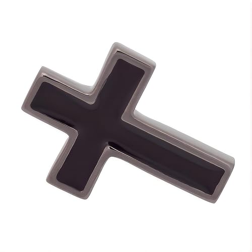 Image of Women's Cross Brooch Lapel Pin Faith Fashion Jewelry | Classic cross tie tack lapel pins. Decorative jewelry accessories for women's dresses, scarves, suits and church events