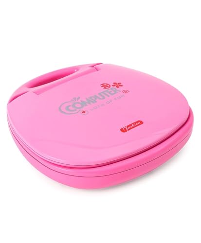 Image of Braintastic Kids Laptop Computer Musical Learning & Educational Toy with Led Display & Music for Kids (Pink)