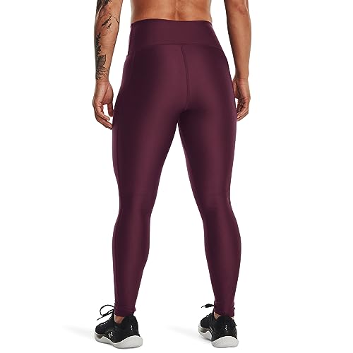 Image of Under Armour Womens HeatGear Armour High Waisted Pocketed No-Slip Leggings