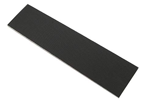 G10 - Material do cabo da faca - Faixa texturizada grossa - Preta
