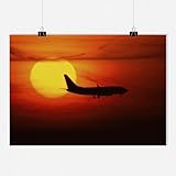 Décoration polyvalente : convient pour le salon, la chambre et les pièces des amateurs d'avion.